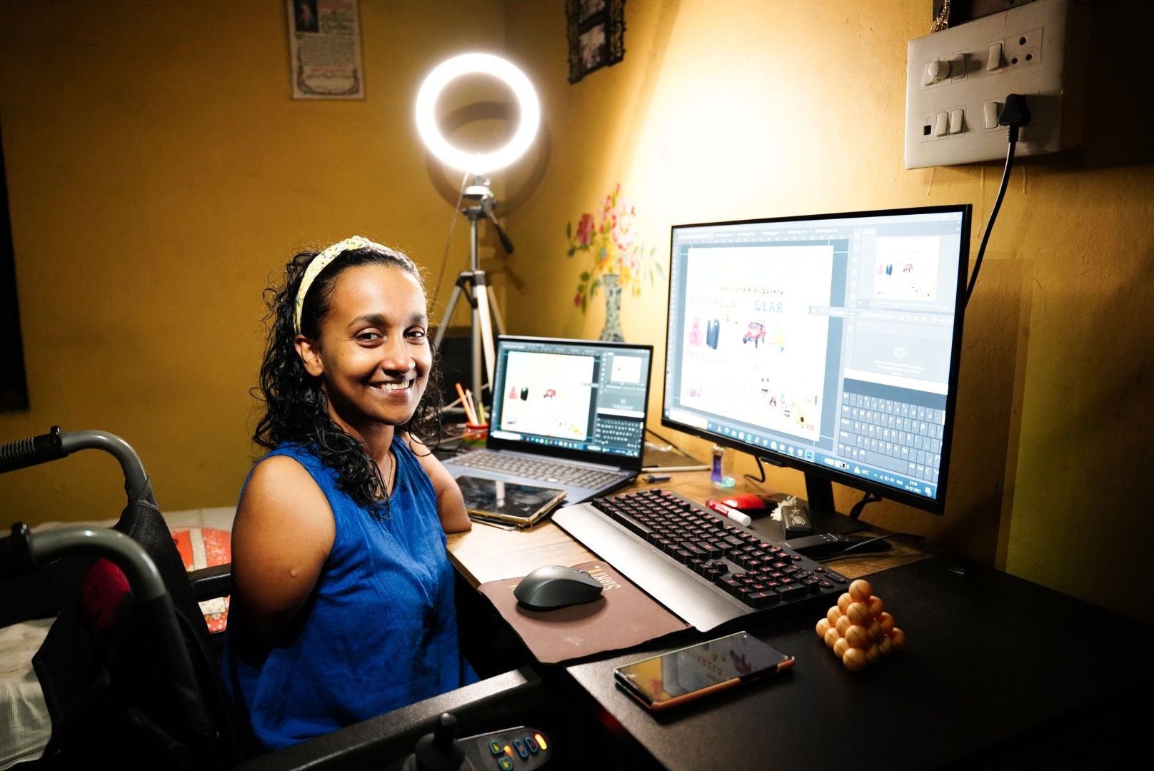 With multitasking as her forte, Tania is proud of who she is!