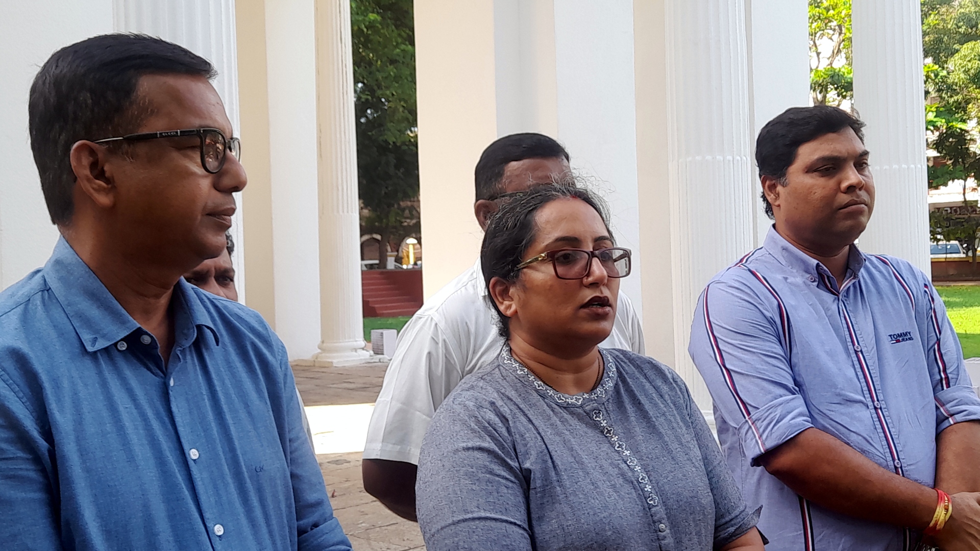 Opposition panchas demand resignation of panch, sarpanch