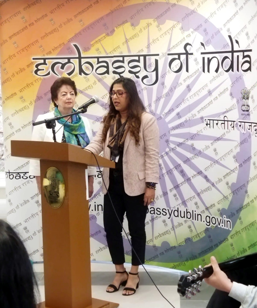 Konkani song sung at Indian Embassy event in Dublin