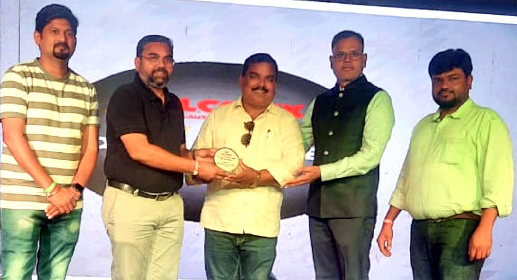 Belagavi entrepreneur awarded in Goa