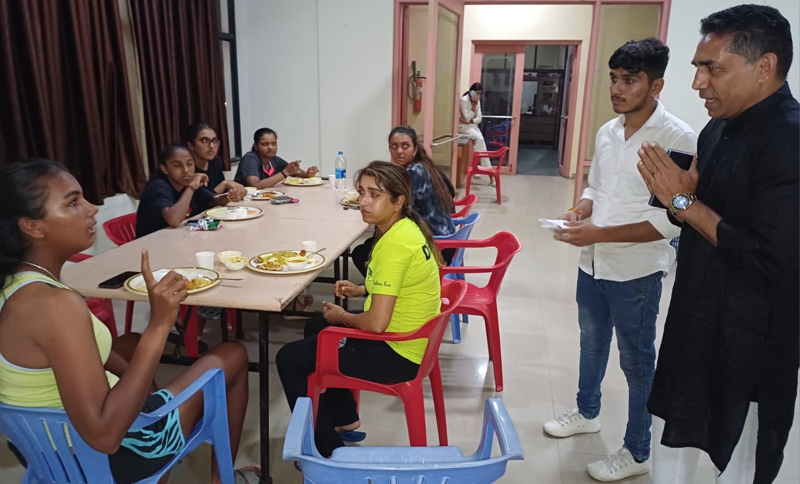 The Goan EveryDay Sports Minister visits hotels housing National Games