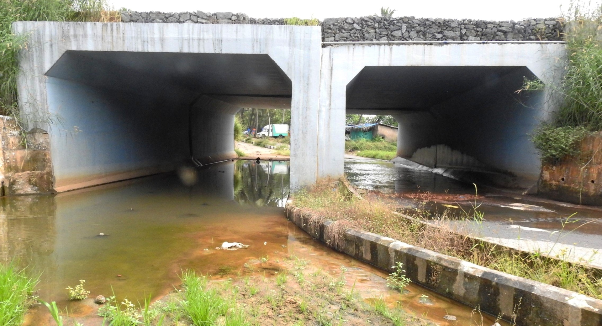 Waterlogged Seraulim subway poses nuisance, health hazard