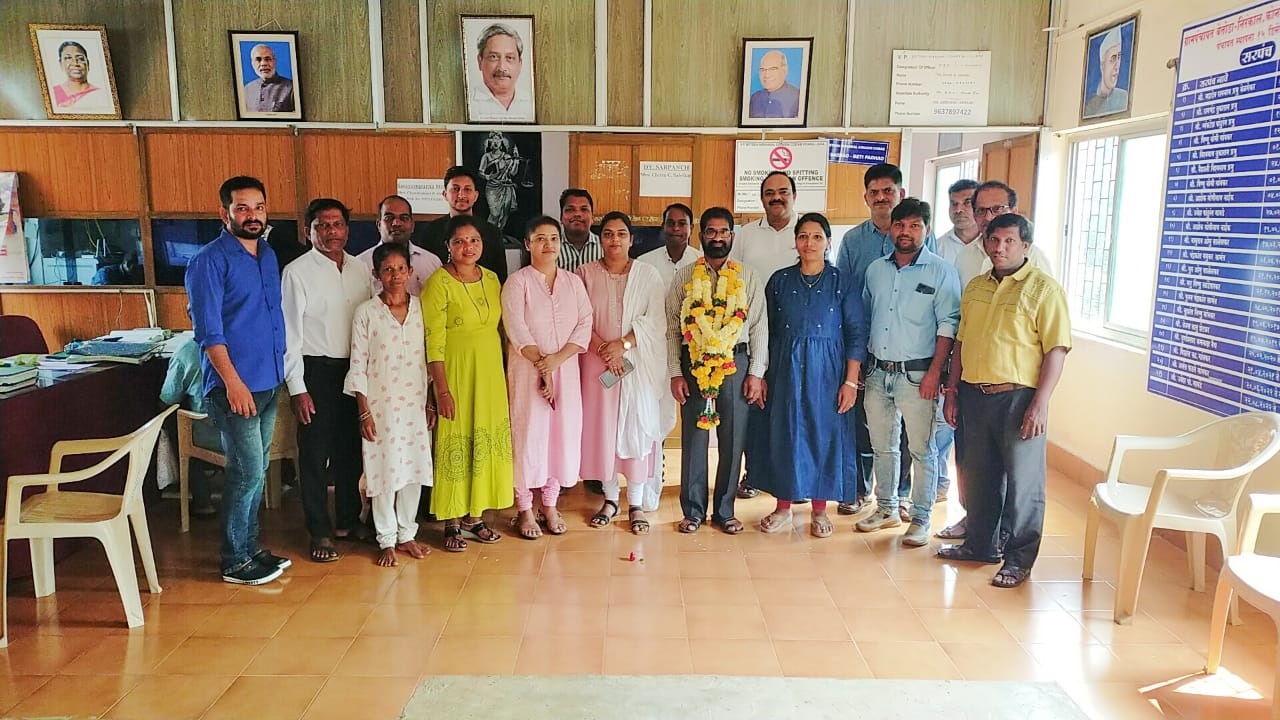 Khandeparkar elected unopposed as Bethora Sarpanch