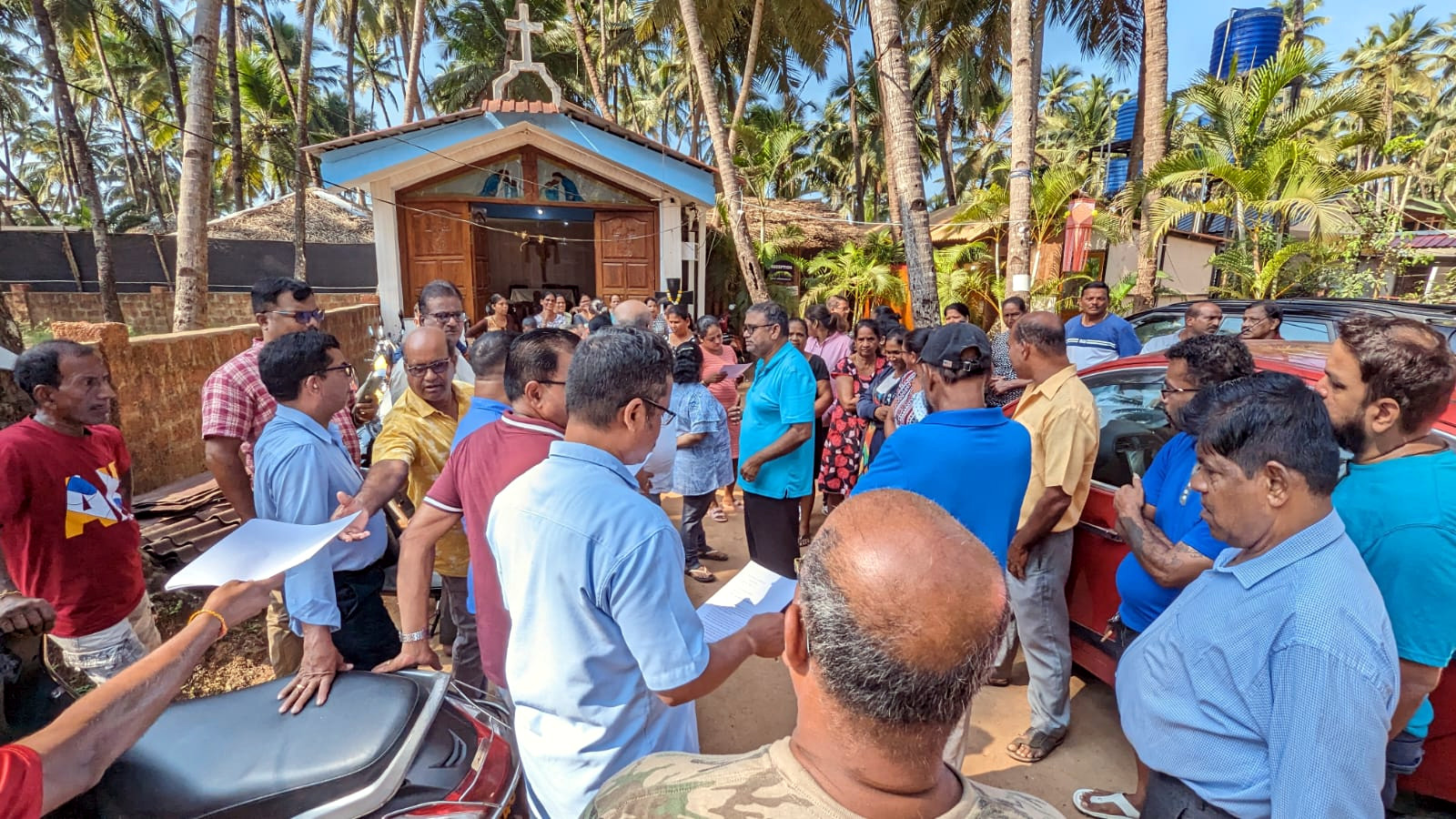 Palolem locals upset over attempts to block access to chapel, Ourem beach