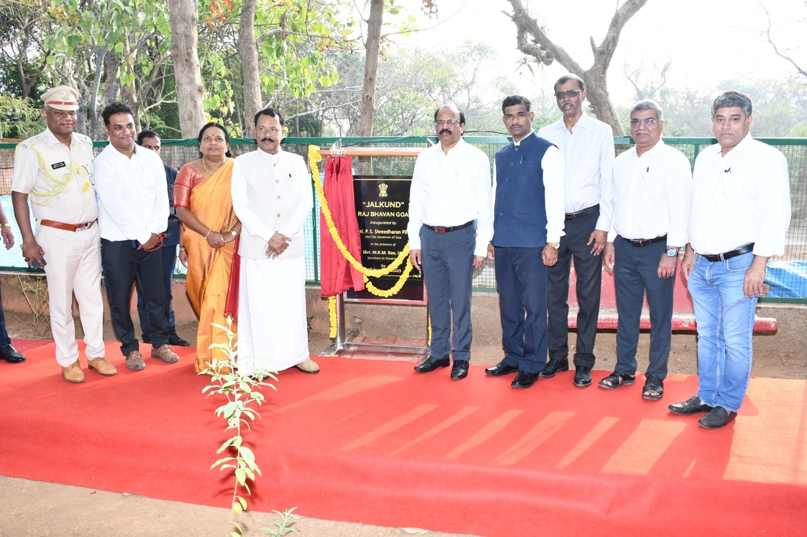 Guv inaugurates key projects at Raj Bhavan