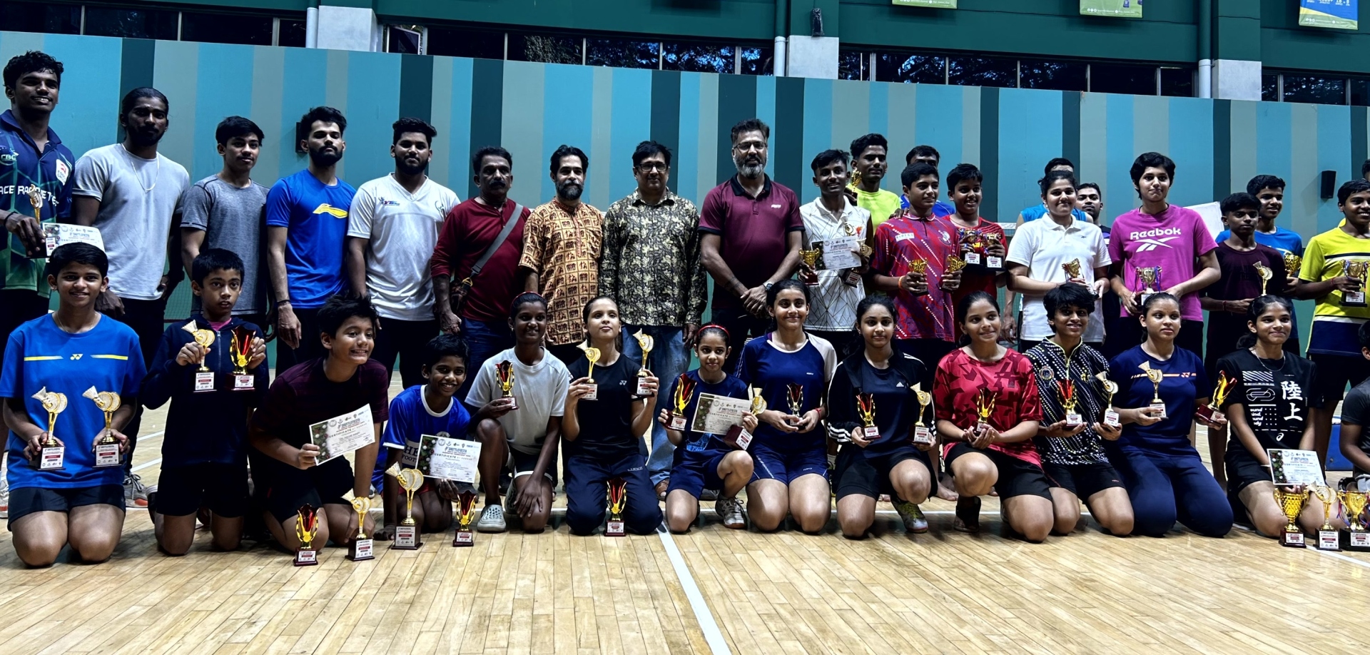 Chirag, Linesh, Sufiya, Janhavi win triple crowns at North Goa District Badminton Tournament