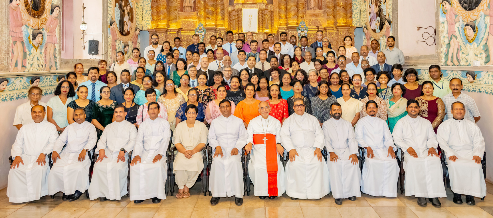 116 lay faithful complete formation course at Rachol Seminary
