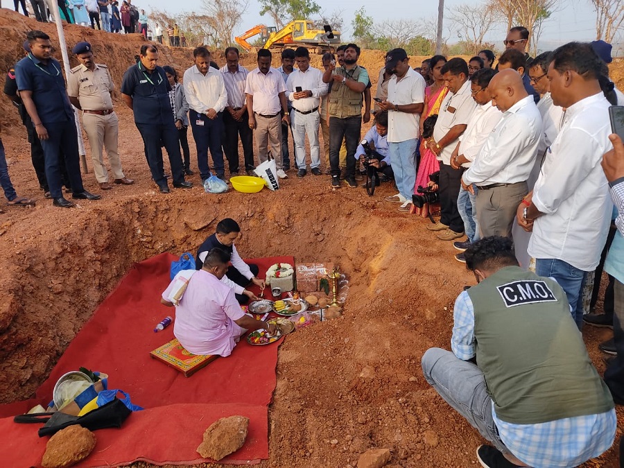Betul-Naqueri to get p’yat ghar, Sawant lays foundation stone
