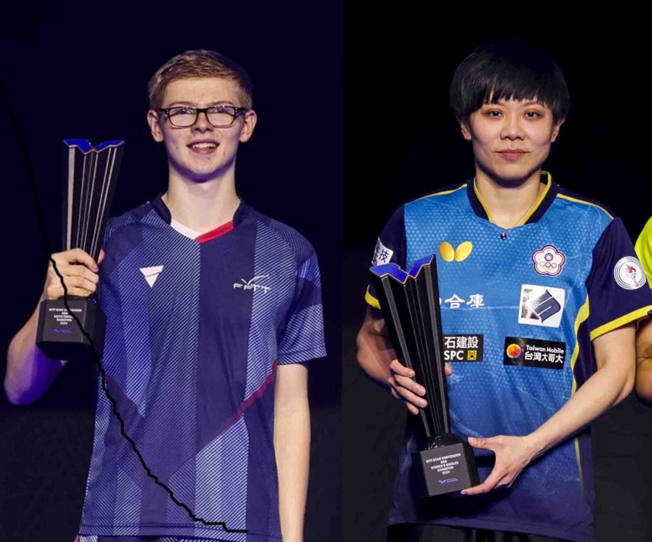 ﻿WTT Star Contender Goa 2024: Lebrun, Cheng I-Ching crowned champions