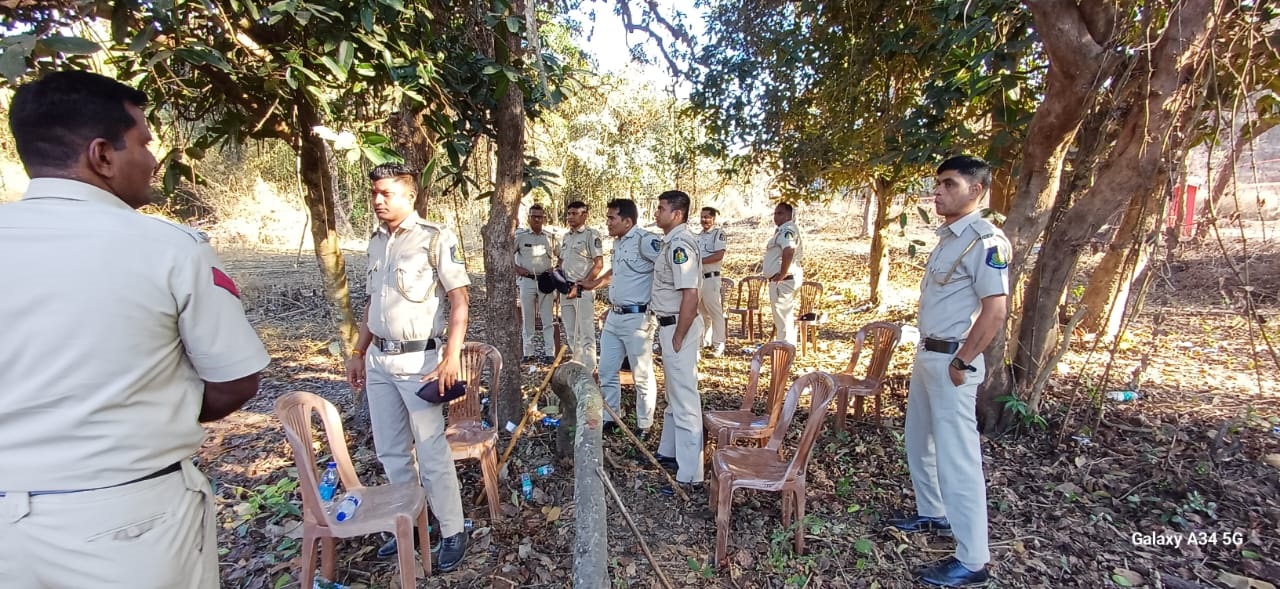 Cops maintain vigilance amid tension over statue in Areal