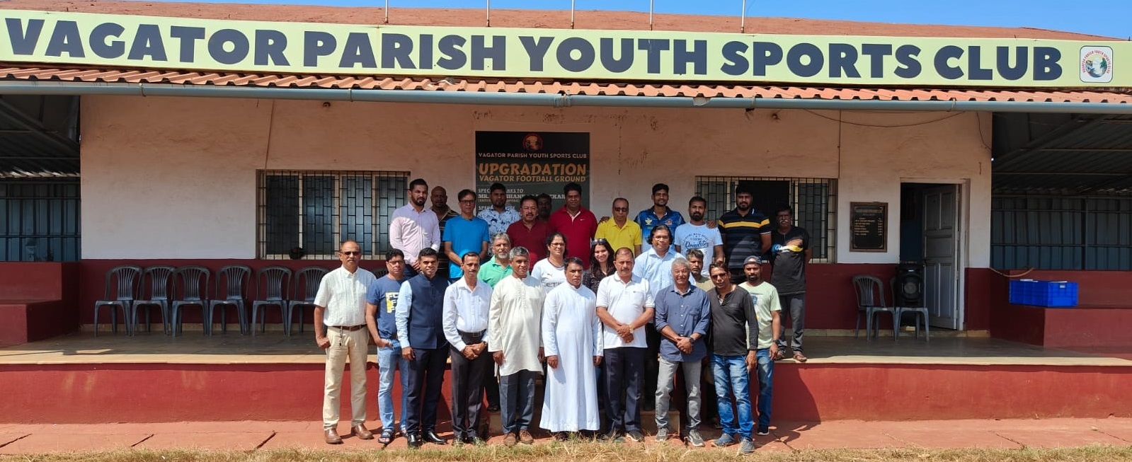 ﻿Vagator PYSC launch football ground development project