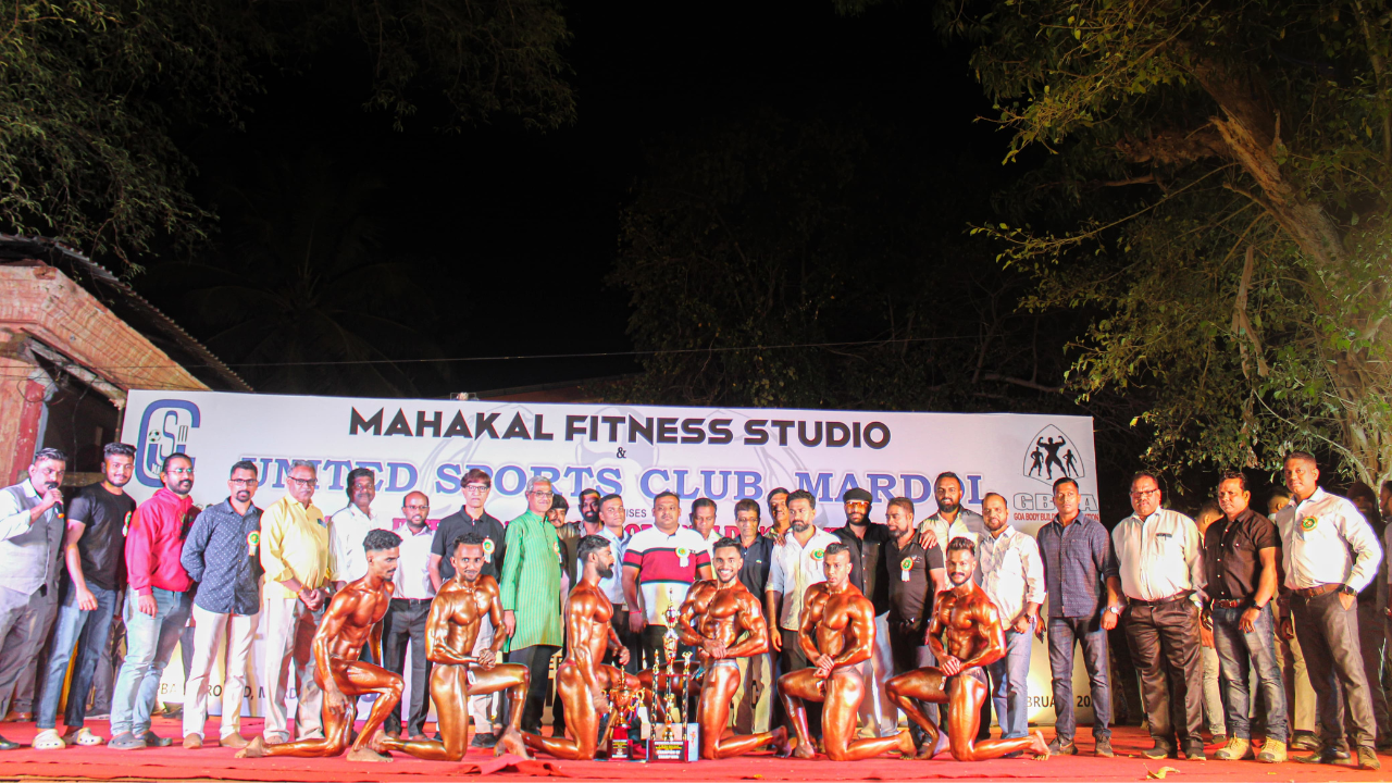 Mr. Goa 2024: Mahakal Fitness Studio and United Sports Club host state-level bodybuilding competition