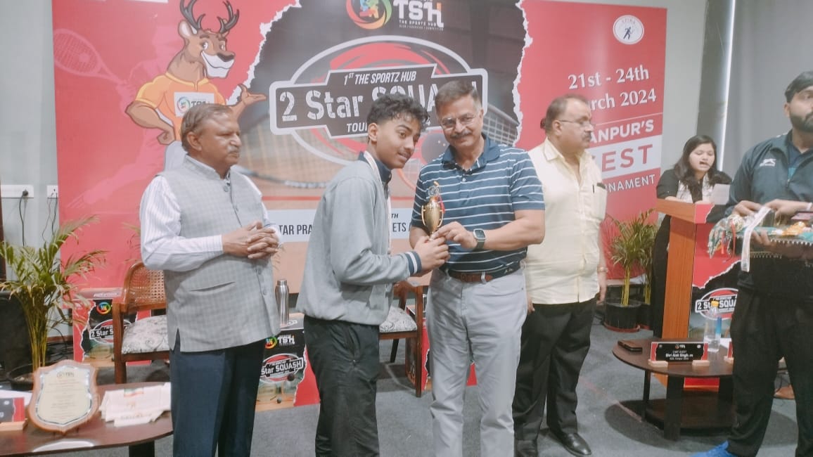 ﻿Ahaan finishes as runners up at TSH Kanpur Open
