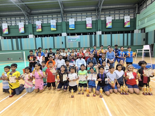﻿Sufiya, Shaheen, and Saanvi shine at State badminton ranking tournament