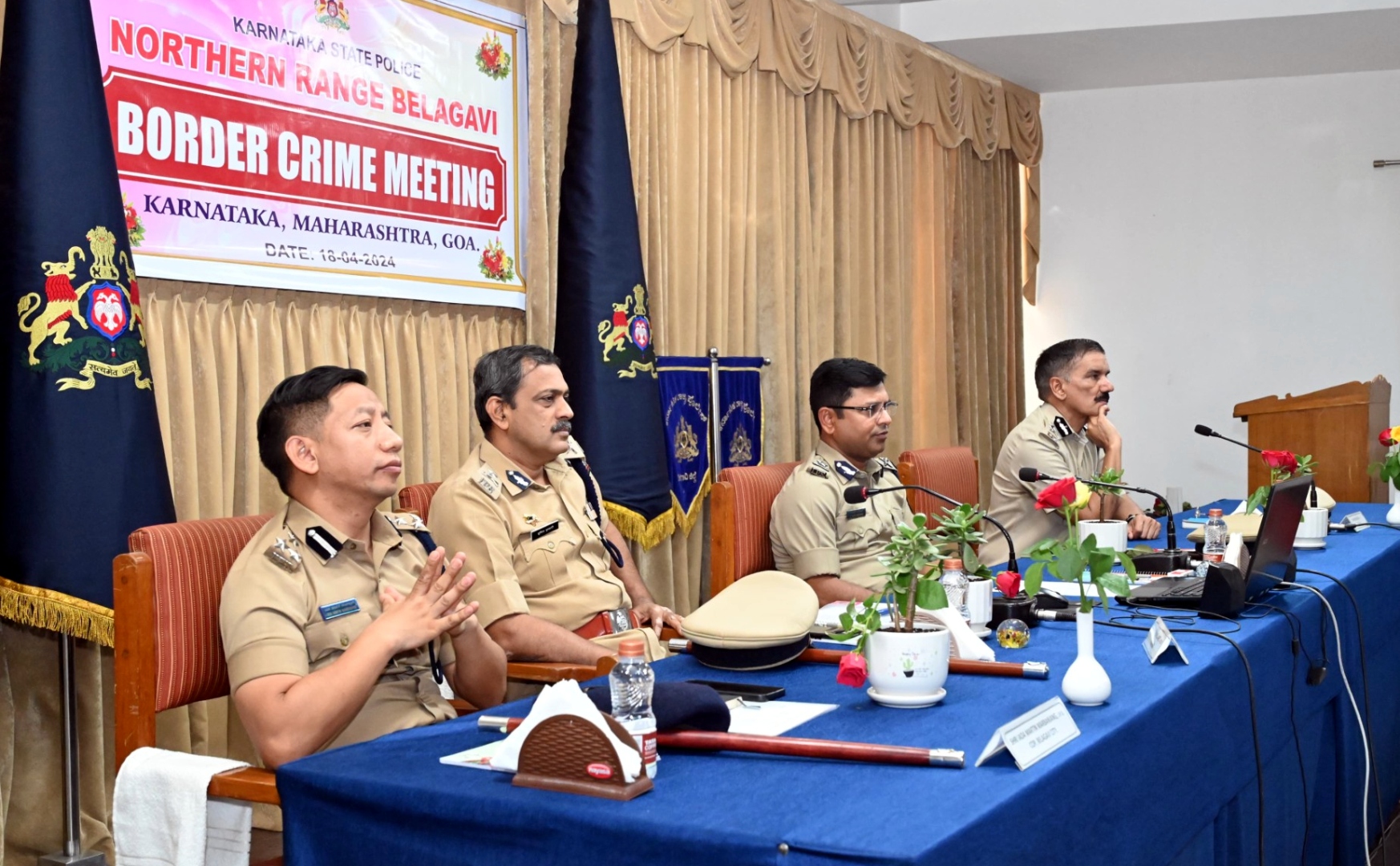﻿Police officials from Goa, Maha, KA meet in Belagavi to discuss liquor curbs