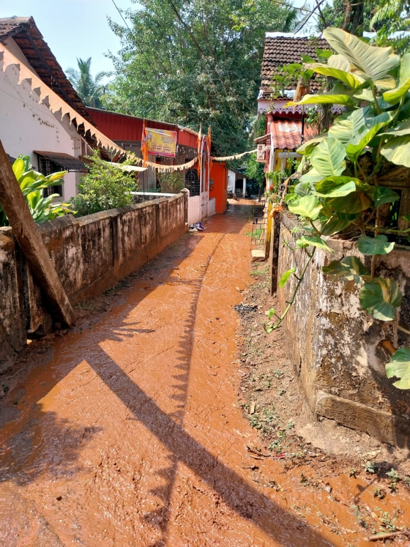 Builder’s negligence leads to   sewage overflow in Mapusa