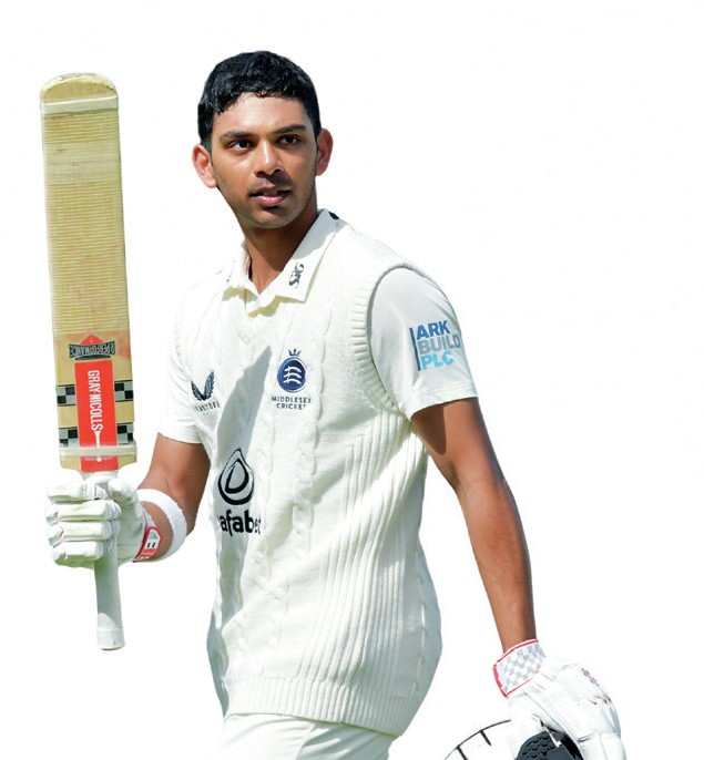 ﻿From Margao to Middlesex, Nathan enters record books with debut ton