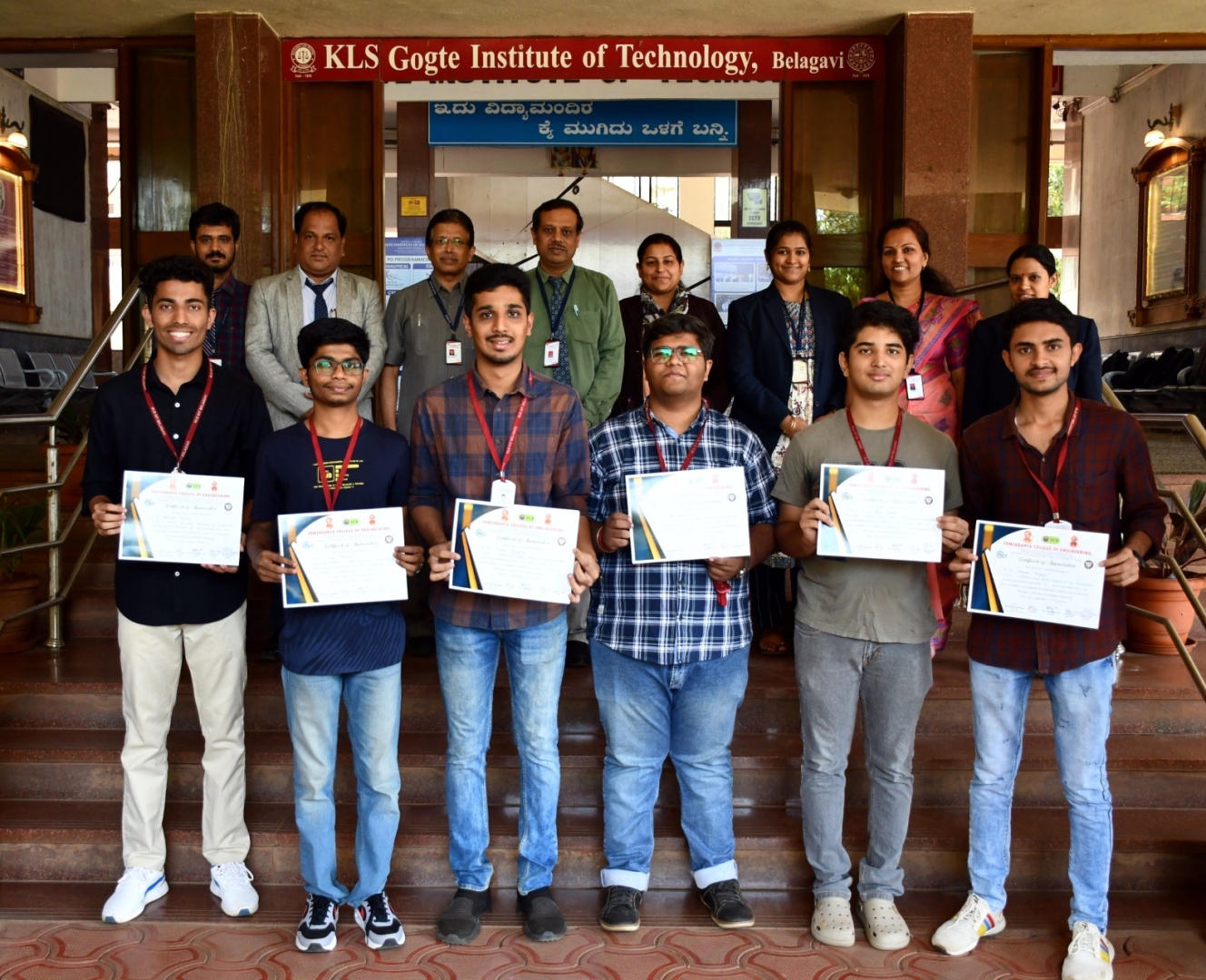 ﻿KLS GIT excels at national TCE-HACKATHON-2024