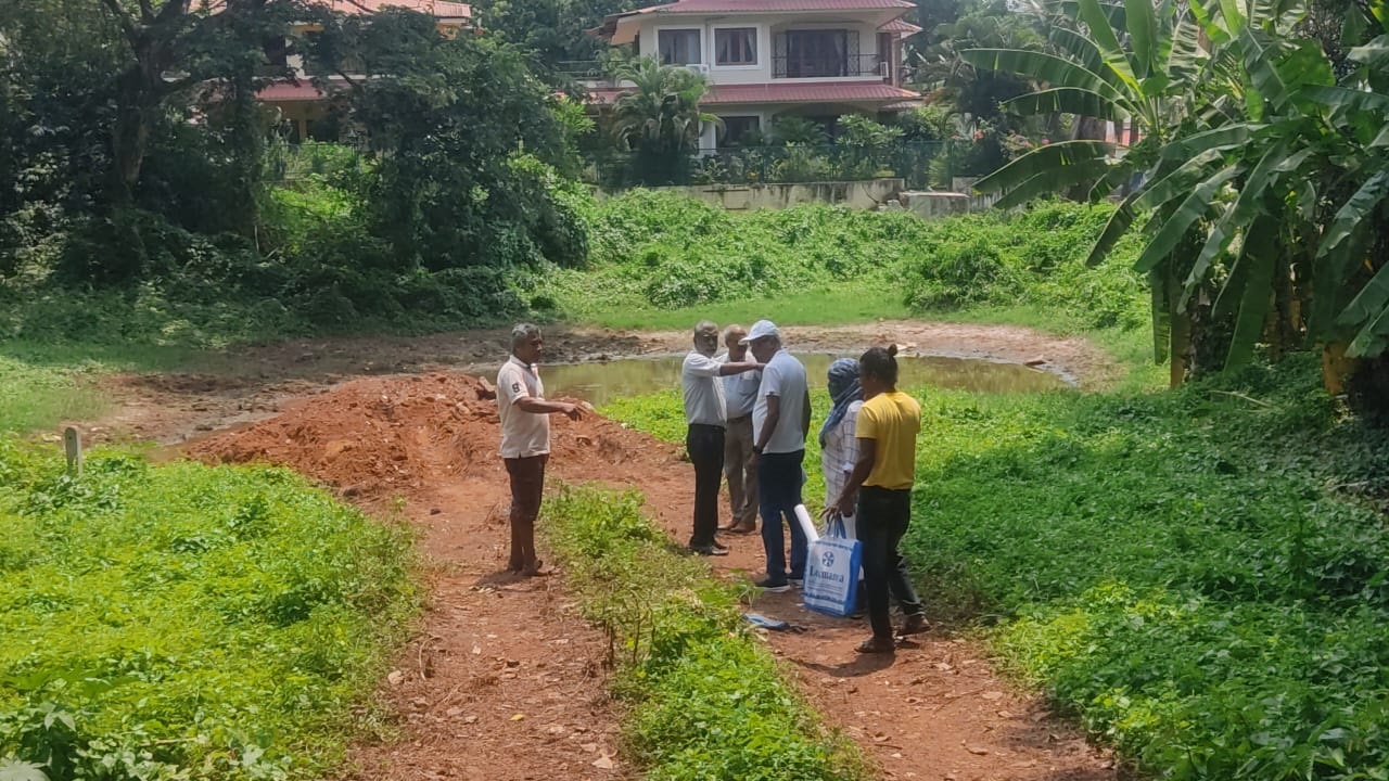 Locals alarmed over landfilling of protected pond in Candolim