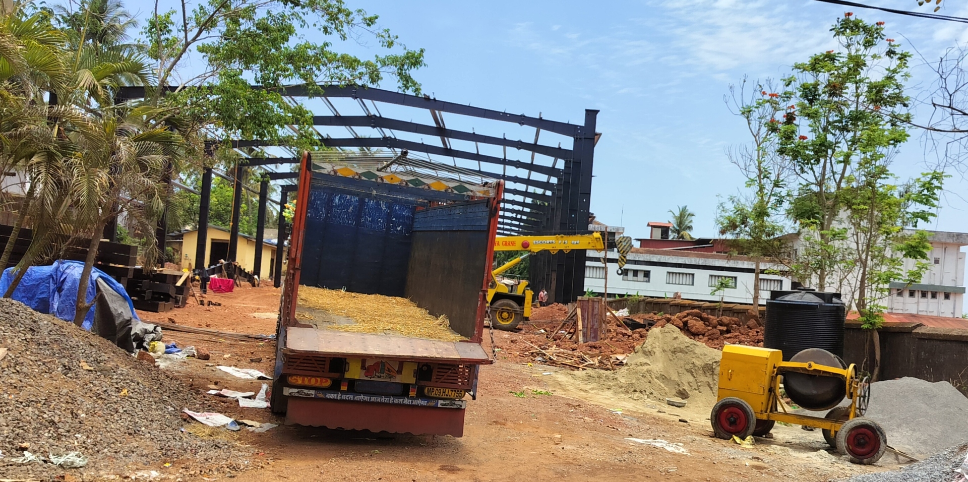 Illegal construction linked to BJP leader sparks outrage in Mapusa