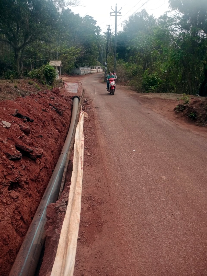 Road works leave Assagao in   disarray ahead of monsoon