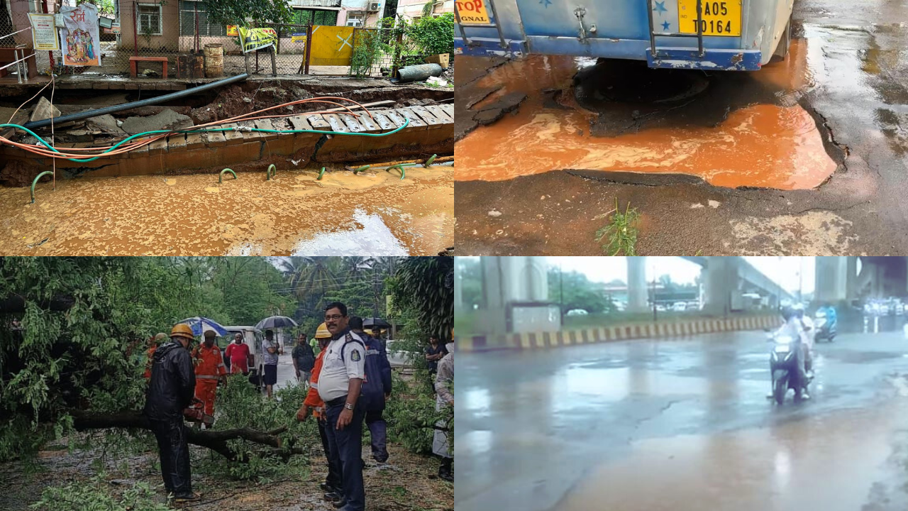 Rains wreak havoc on Goa’s roads and infrastructure