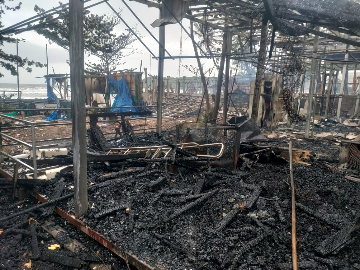 One charred to death in Agonda beach inferno