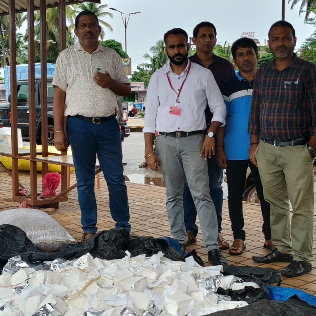 FDA raids Mapusa Bus Station, seizes 500 kg of paneer worth 1.5L