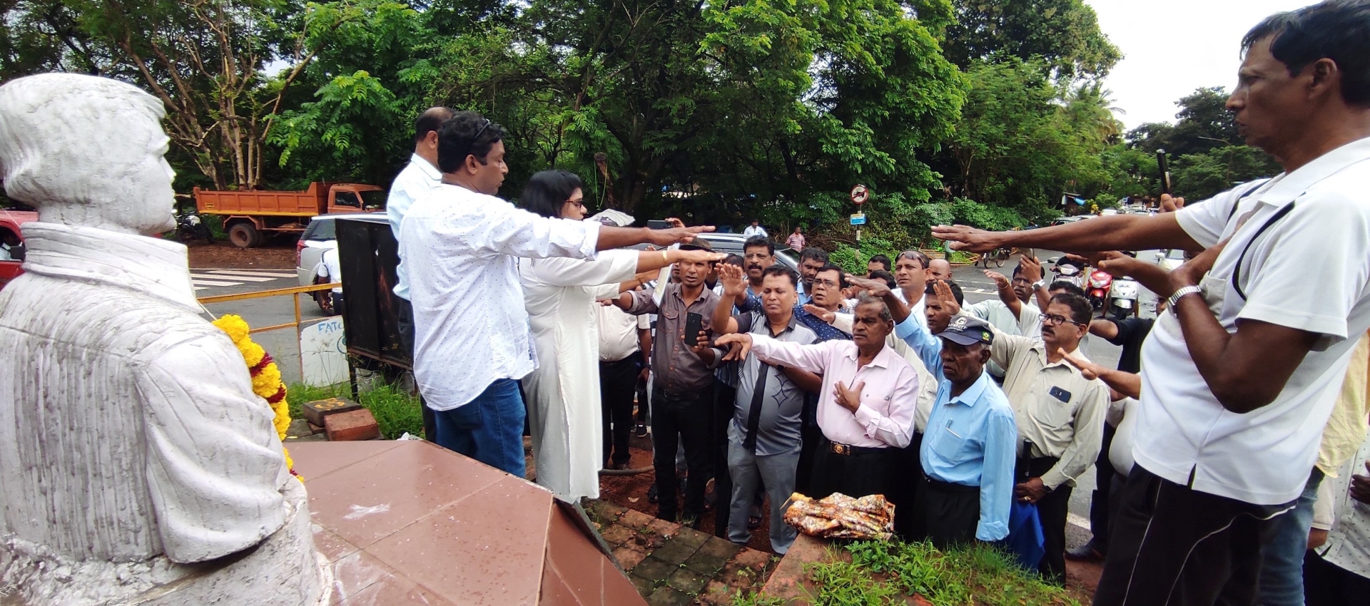 Konkani language activists rally for Roman script recognition