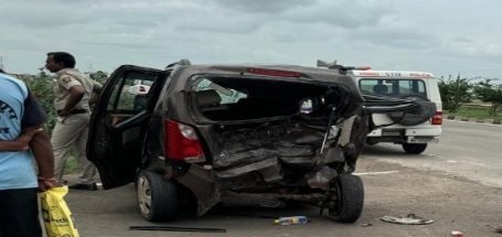 Pilgrim killed, 2 hurt in mishap on Solapur-Sangli highway