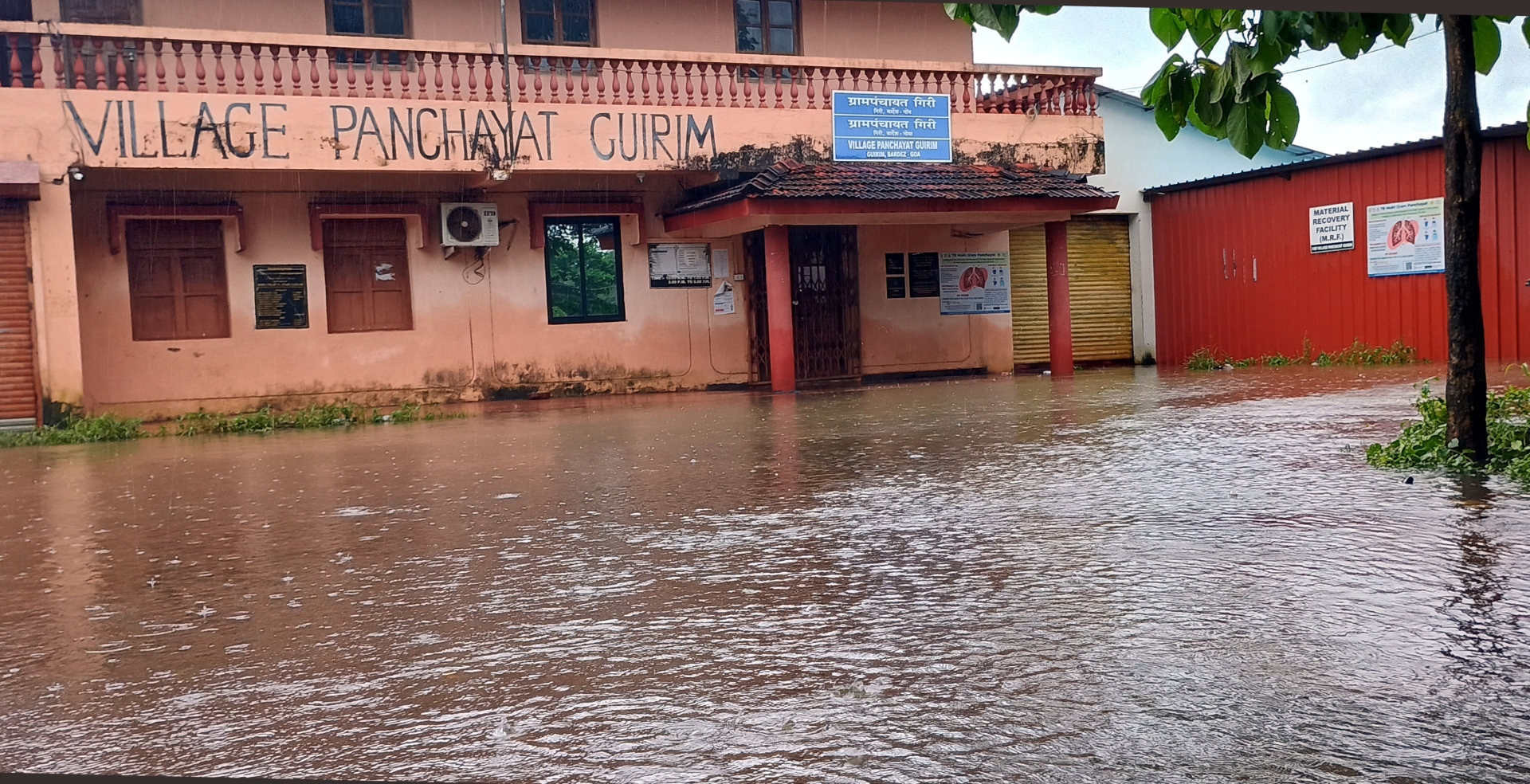 Guirim P’yat Ghar, school shut for 8 days as area flooded