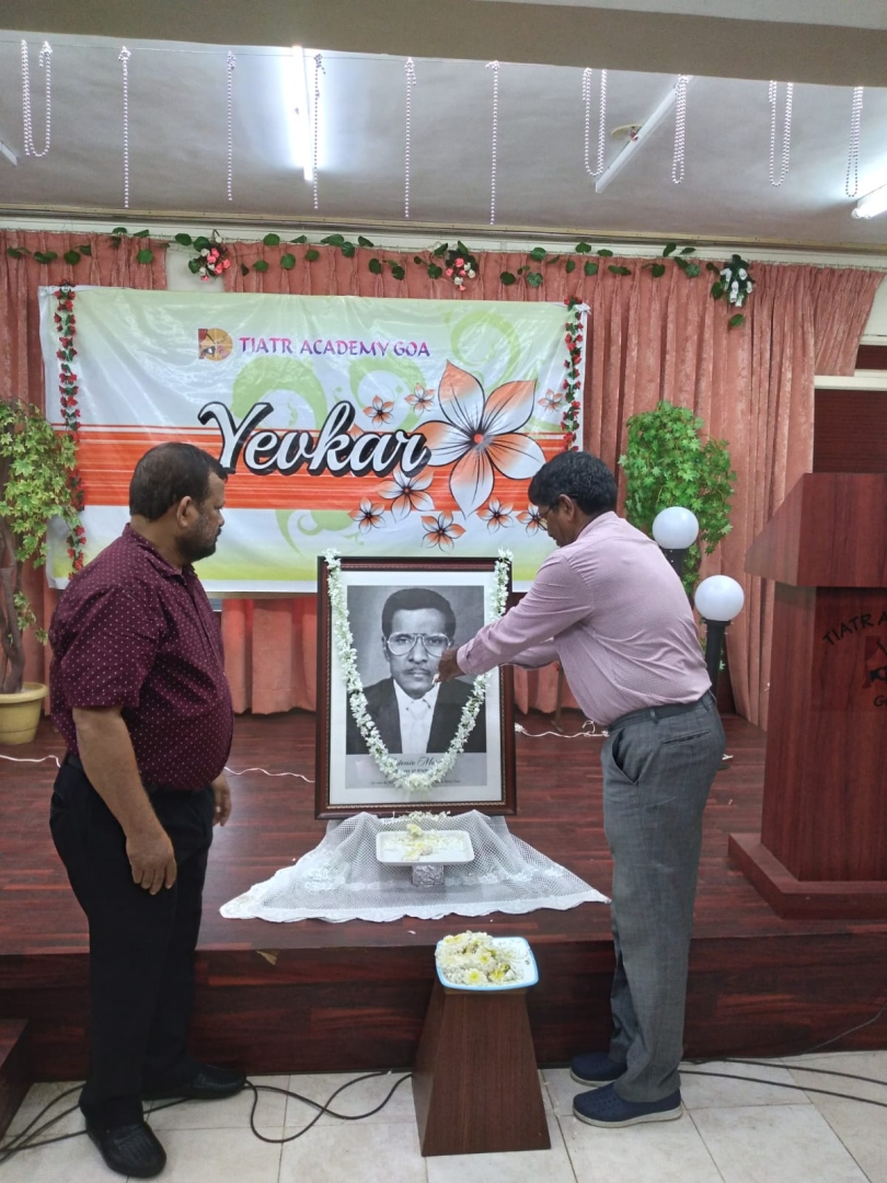 ﻿Birth anniversary of Antonio Moraes,   pioneer of khell-tiatr celebrated