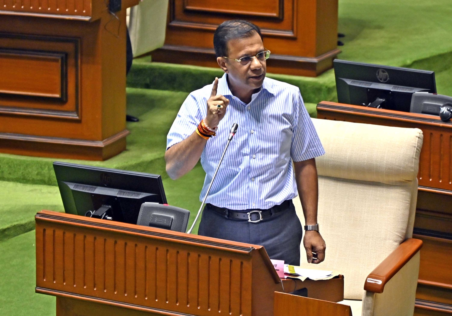 Pvt medical college at South district hospital under consideration: Rane