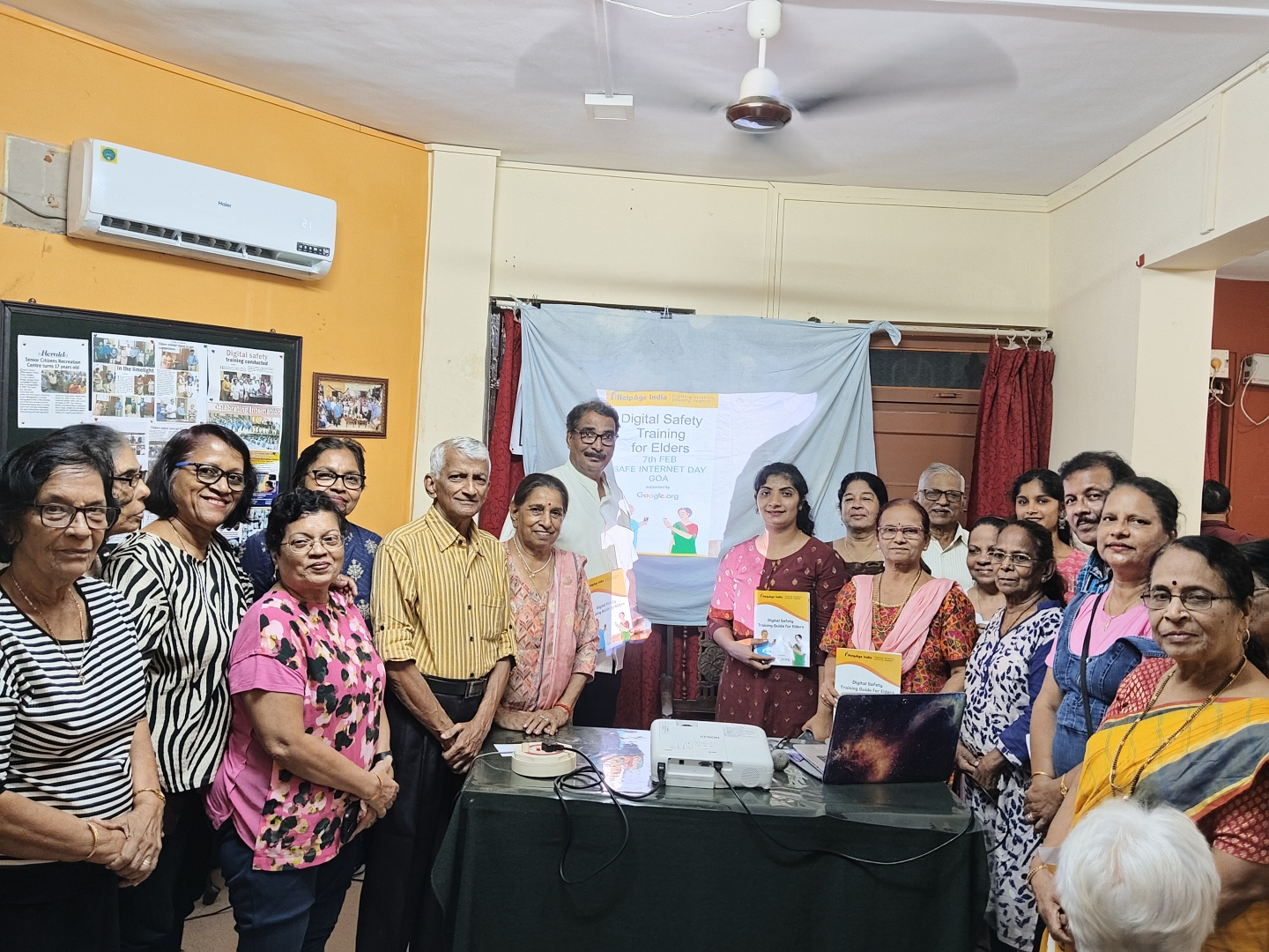 Helpage holds refresher on digital safety for elders
