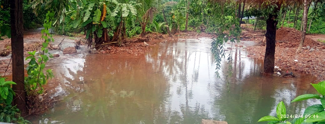 Farmers suffer losses as water from Mopa airport enters farms