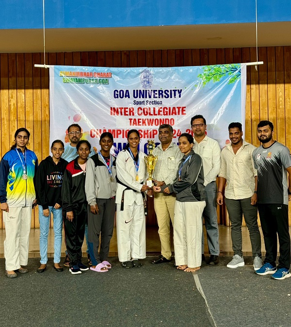 Chowgule College emerge taekwondo winners