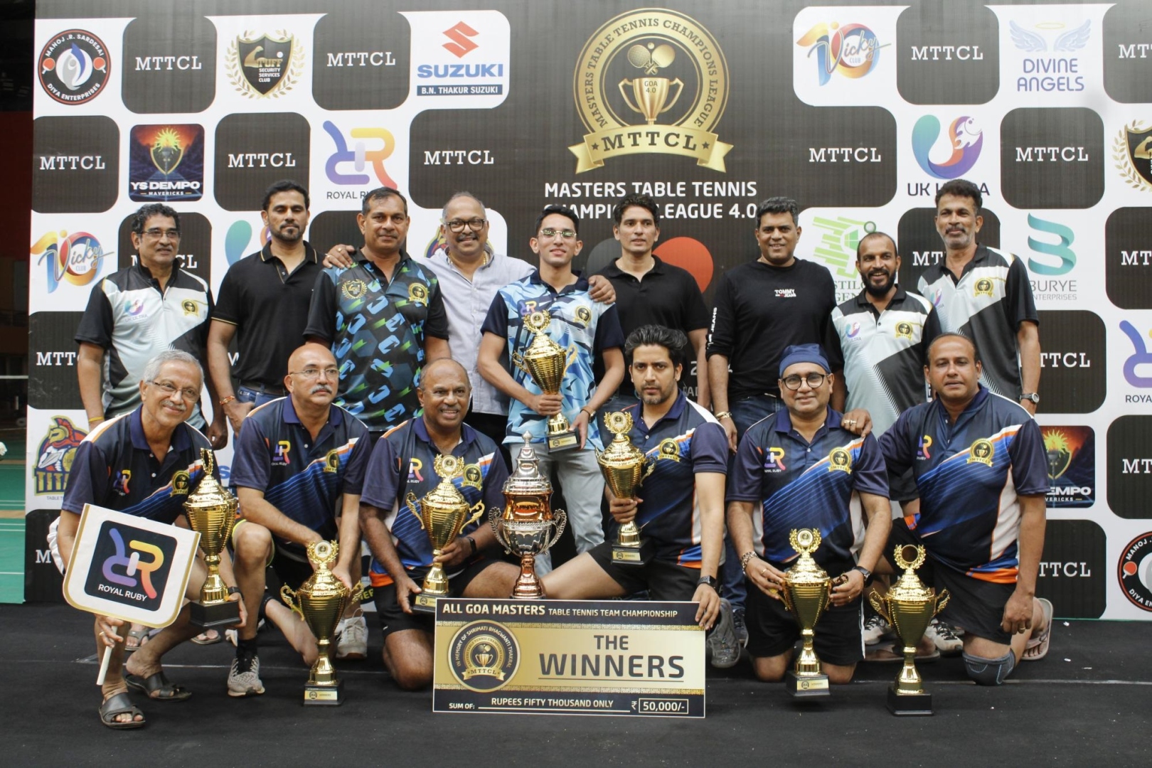 MTTCL 4.0 TT League: Royal Ruby crowned champions