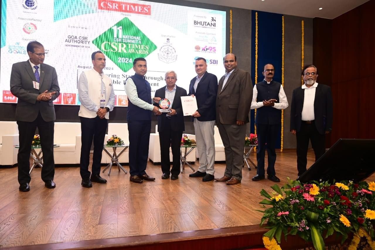 Deccan Fine Chemicals wins Silver CSR Times Award 2024