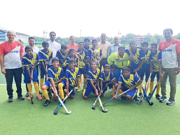 ﻿St Anthony HS clinch U-15 Nehru Hockey title