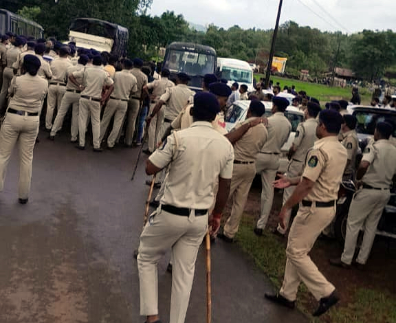 Tension in Kudchirem as locals oppose survey for construction, debris plant