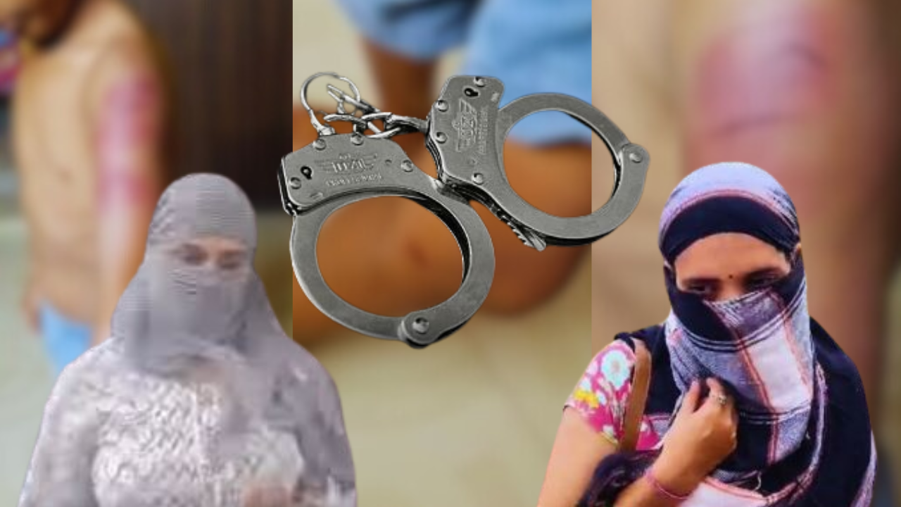 Police arrest the two teachers for assault on student