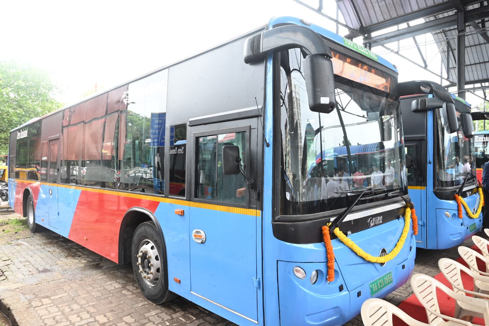 ﻿KTC's e-buses make presence   felt on key Panaji routes