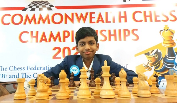 ﻿Goa's Ethan Vaz wins gold in U-16 at Commonwealth Chess C'ships