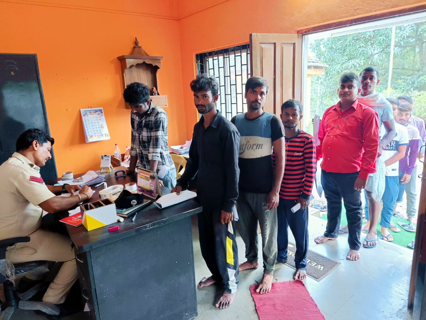 Mardol police begin verification drive