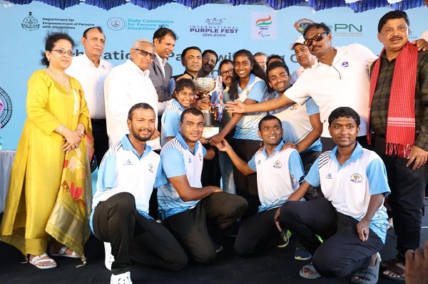 Karnataka clinch team title at 24th National Para Swimming Championships 2024