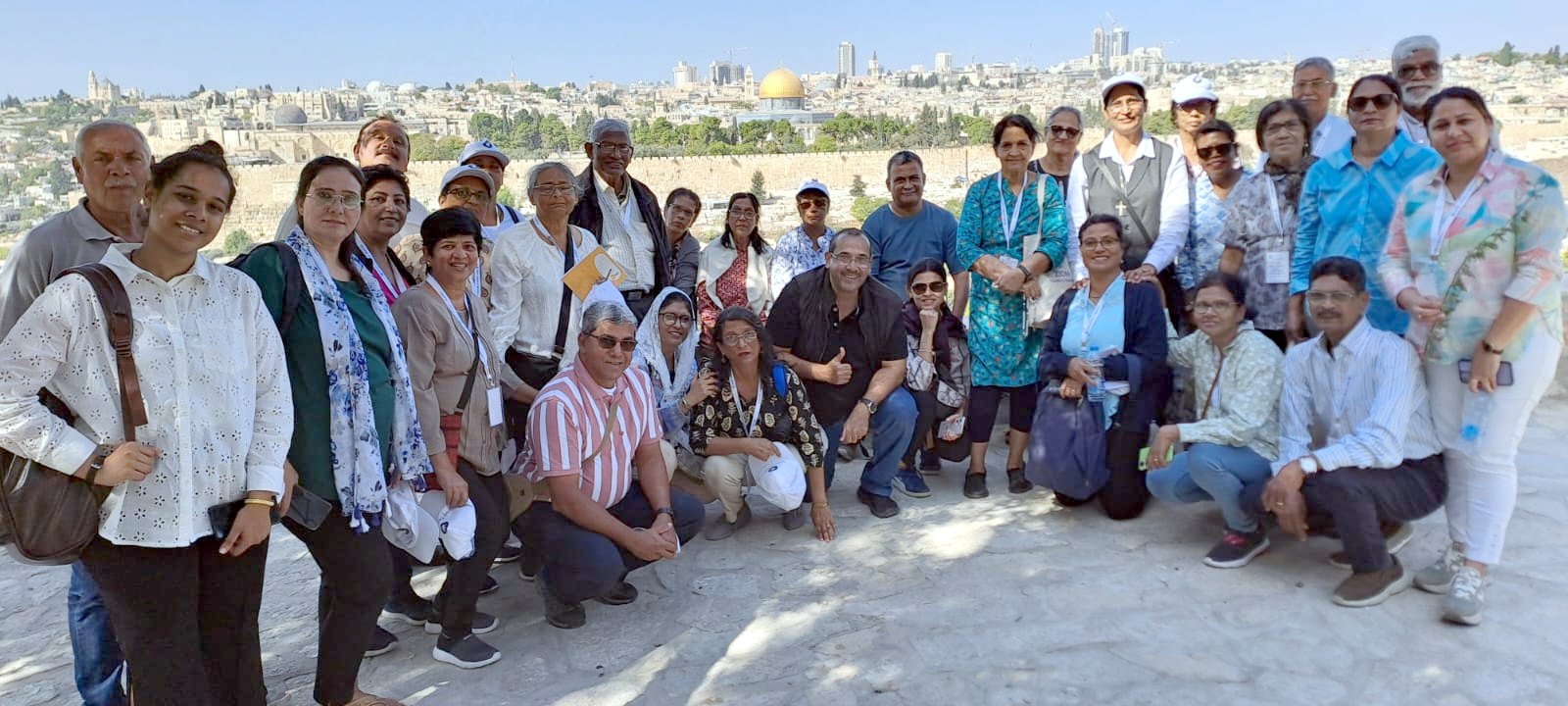 Amid unrest in Middle East, Goan pilgrims visit Holy Land