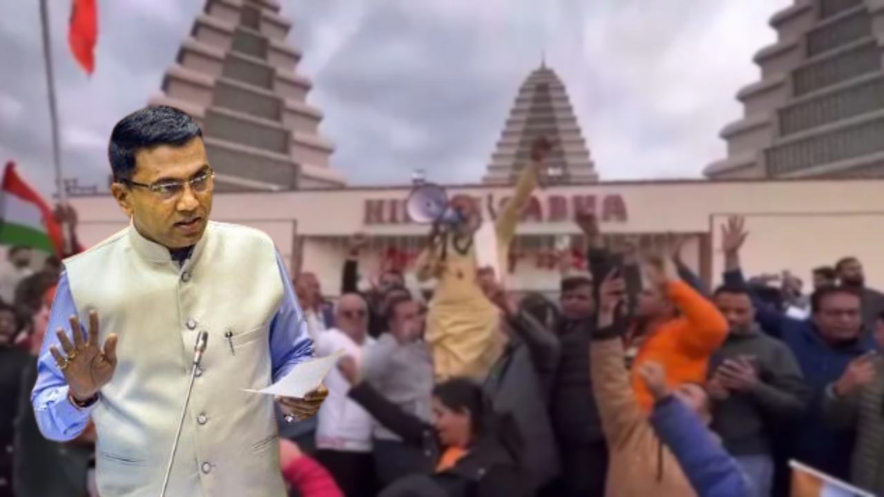 Goa CM Pramod Sawant condemns attack on Hindu temple in Canada