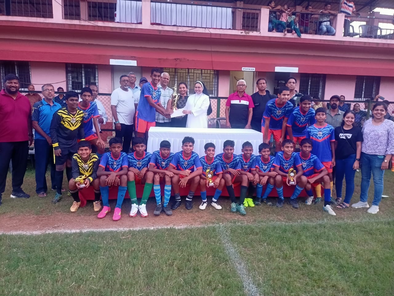 Perpetual Succour Convent win Navelim VU U14 title