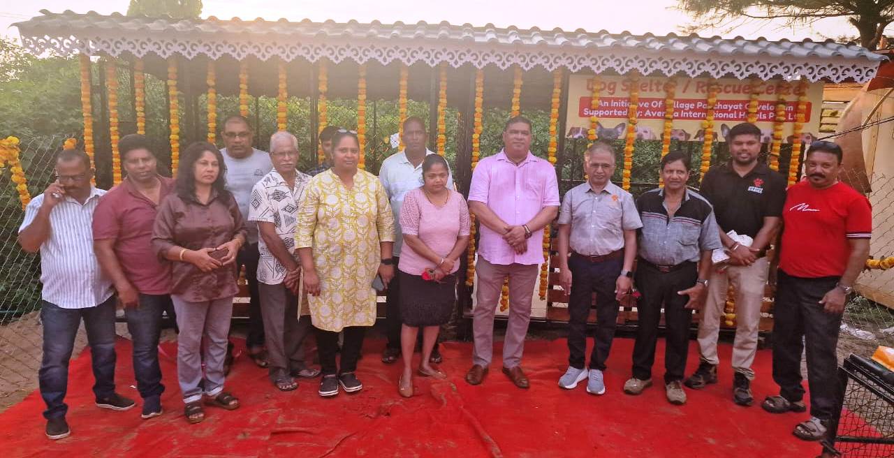 Cavelossim leads the way, opens dog shelter at Mobor beach