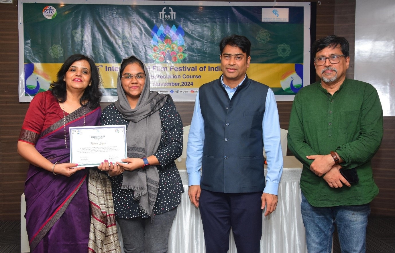 Media delegates get film appreciation training on the sidelines of 55th IFFI